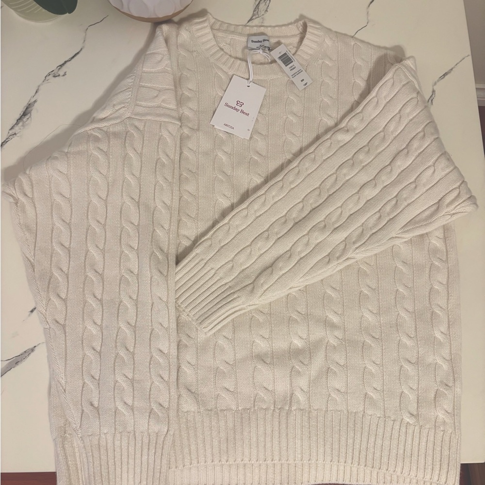aritzia sunday best peggy sweater BNWT